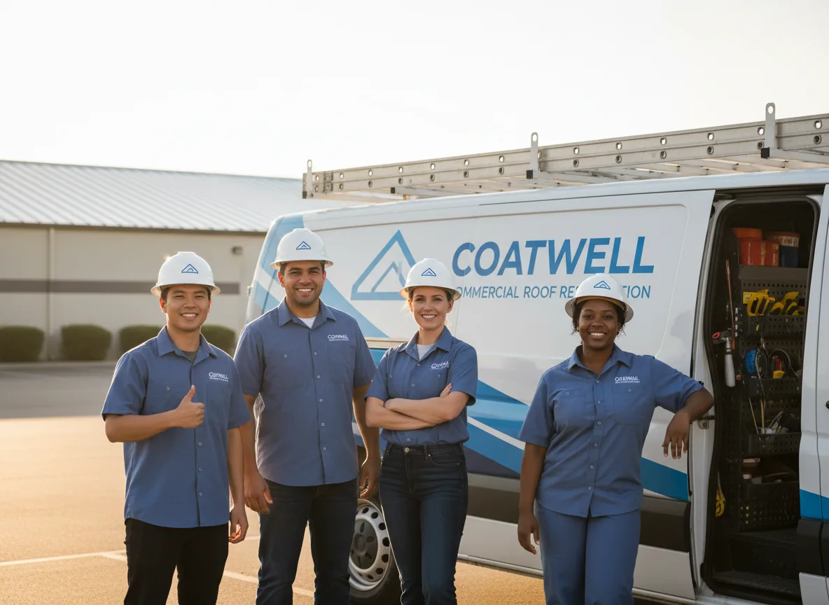 Commercial roof coating company in Farwell, NE